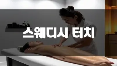 스웨디시 터치 어디까지 가능한지 알려드려요!